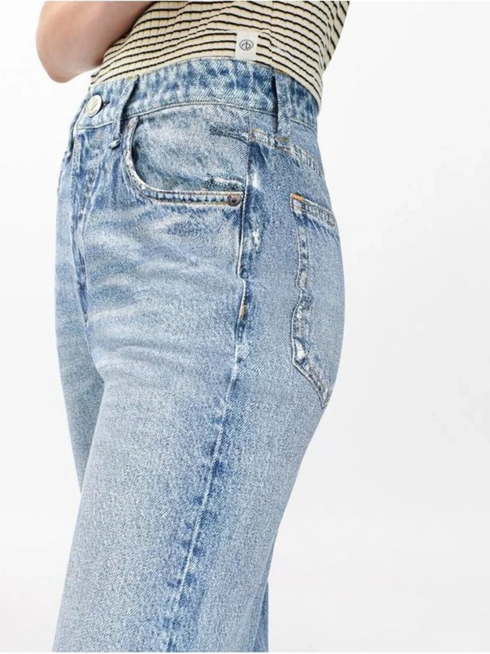 NWT rag & bone Viral Miramar Shea Straight Jeans in Tessa Size 25